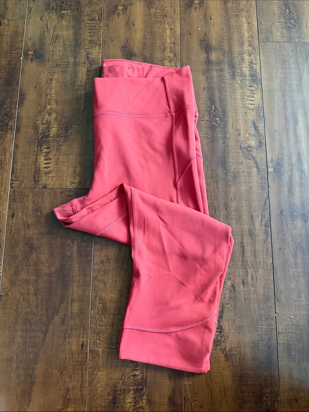 lululemon athletica Coral Pink Leggings, 19 inch inseam